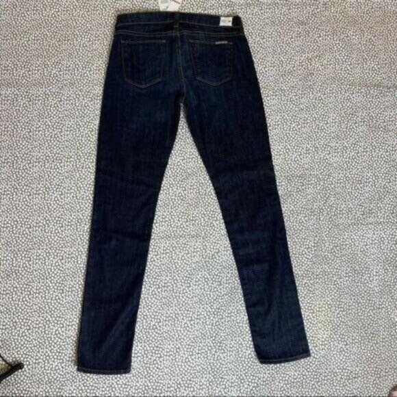 Hudson Collette Skinny Jeans Dark Blue Size 28 - Picture 2 of 11